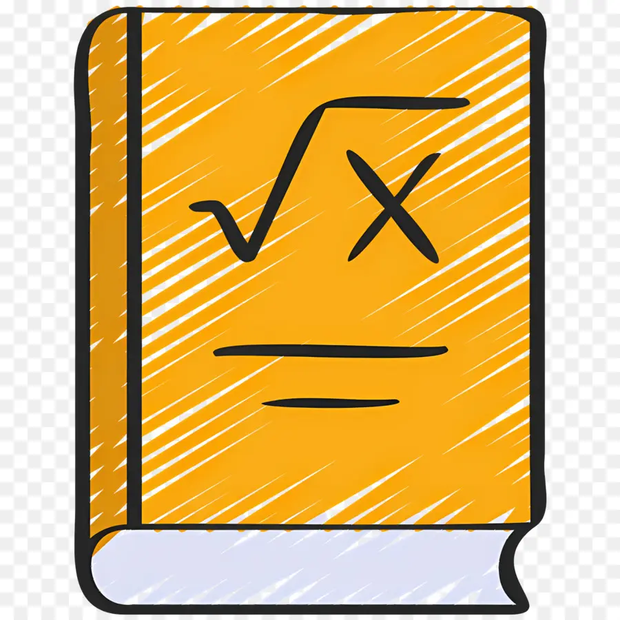 Libro De Matemáticas，Libro De Matemáticas Amarillo PNG