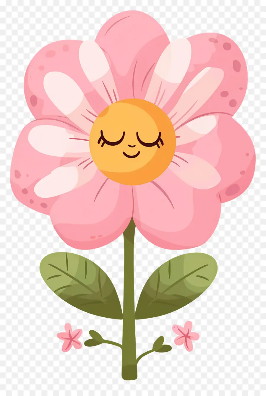 Flor Emoji，Flor Rosa PNG