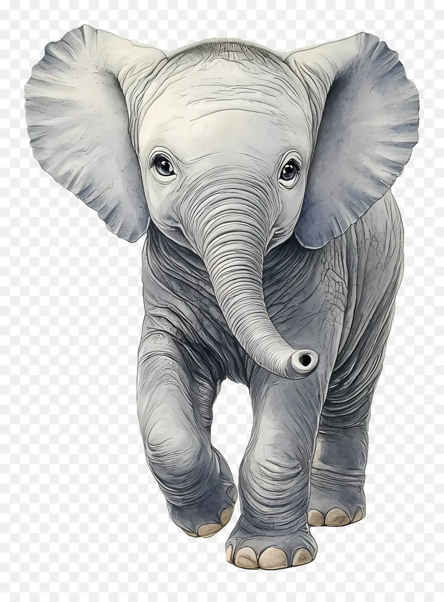 Bebé Elefante，Elefante PNG