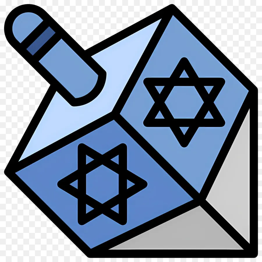 Trompo De Jánuca，Dreidel PNG