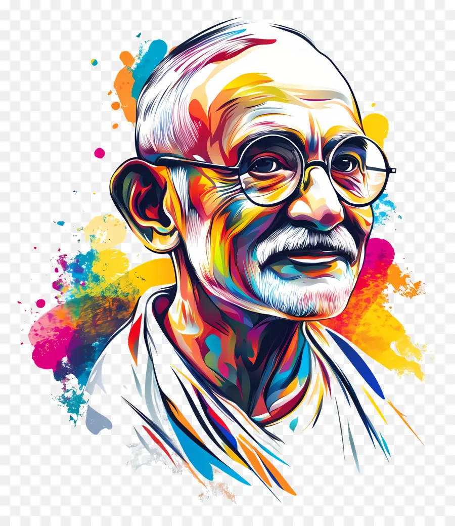 Gandhi，Anciano PNG