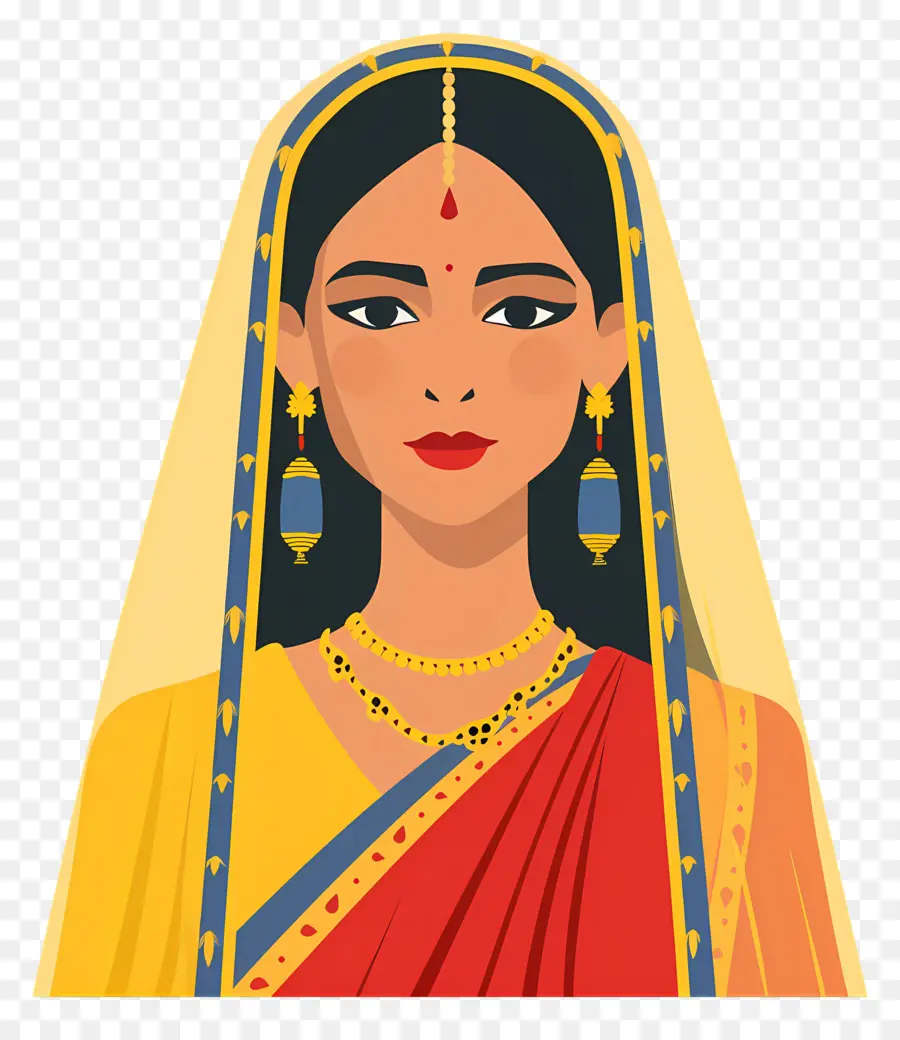 Novia India，Mujer Tradicional PNG