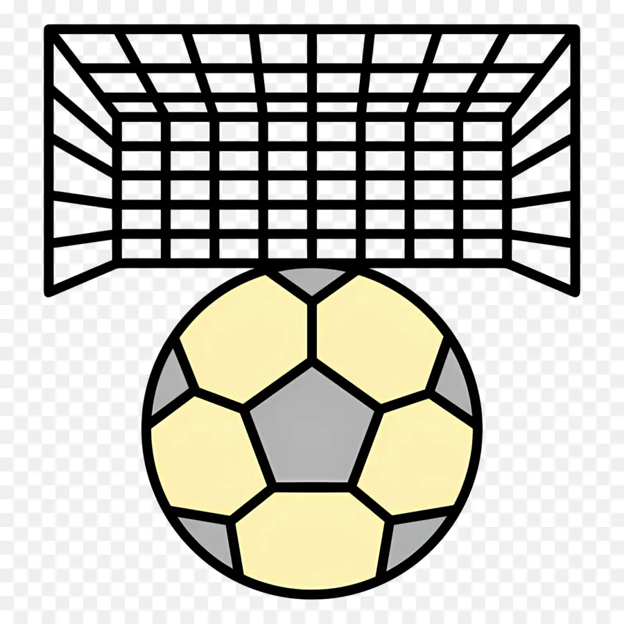 Red De Futbol，Balón De Fútbol PNG