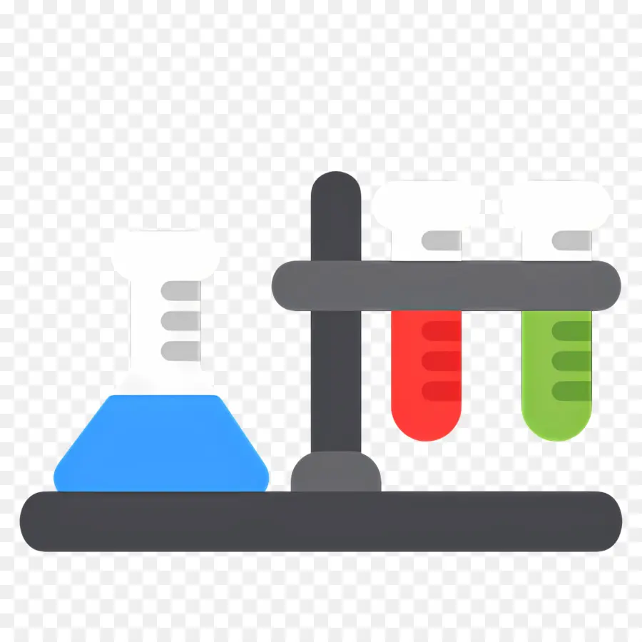 Laboratorio De Ciencias，Tubos De Ensayo Y Matraz PNG