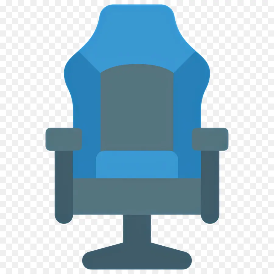 Silla De Juego，Silla De Oficina Azul PNG