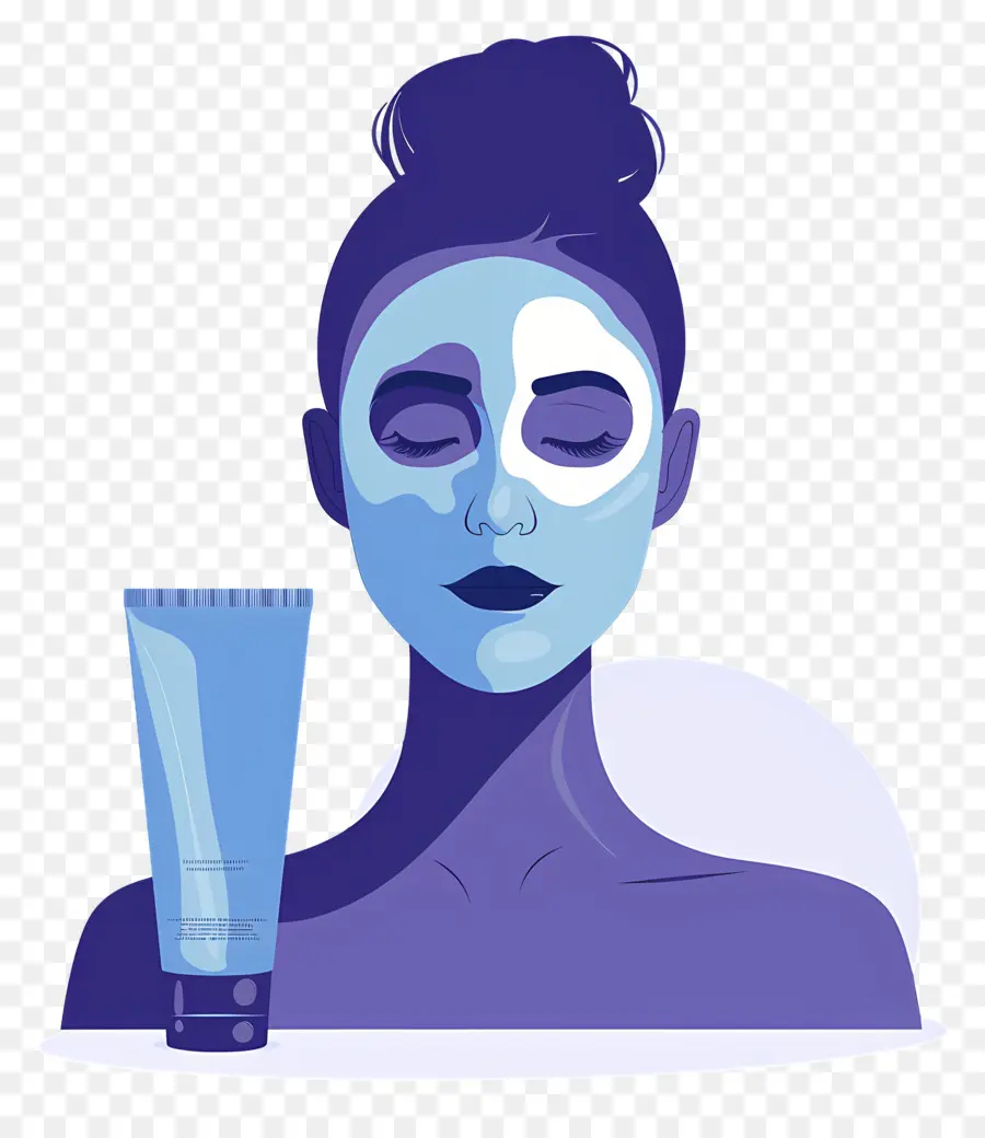 Mascarilla De Spa，Persona Con Mascarilla PNG