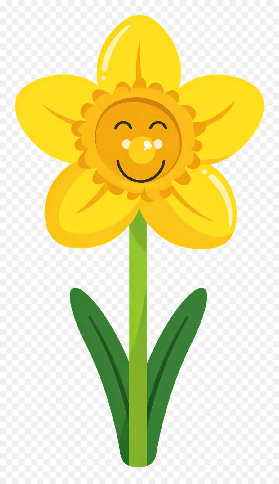 Flor Emoji，Flor Sonriente PNG