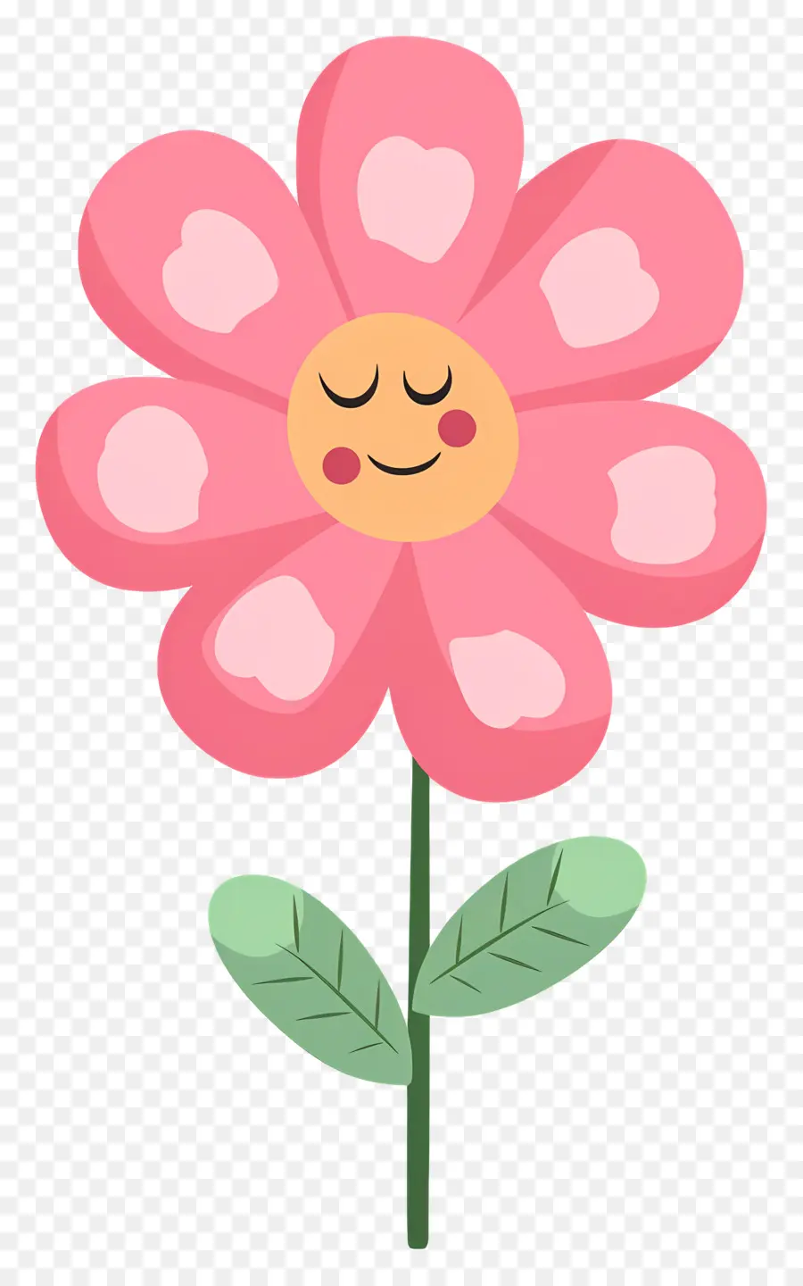 Flor Emoji，Flor Rosa PNG