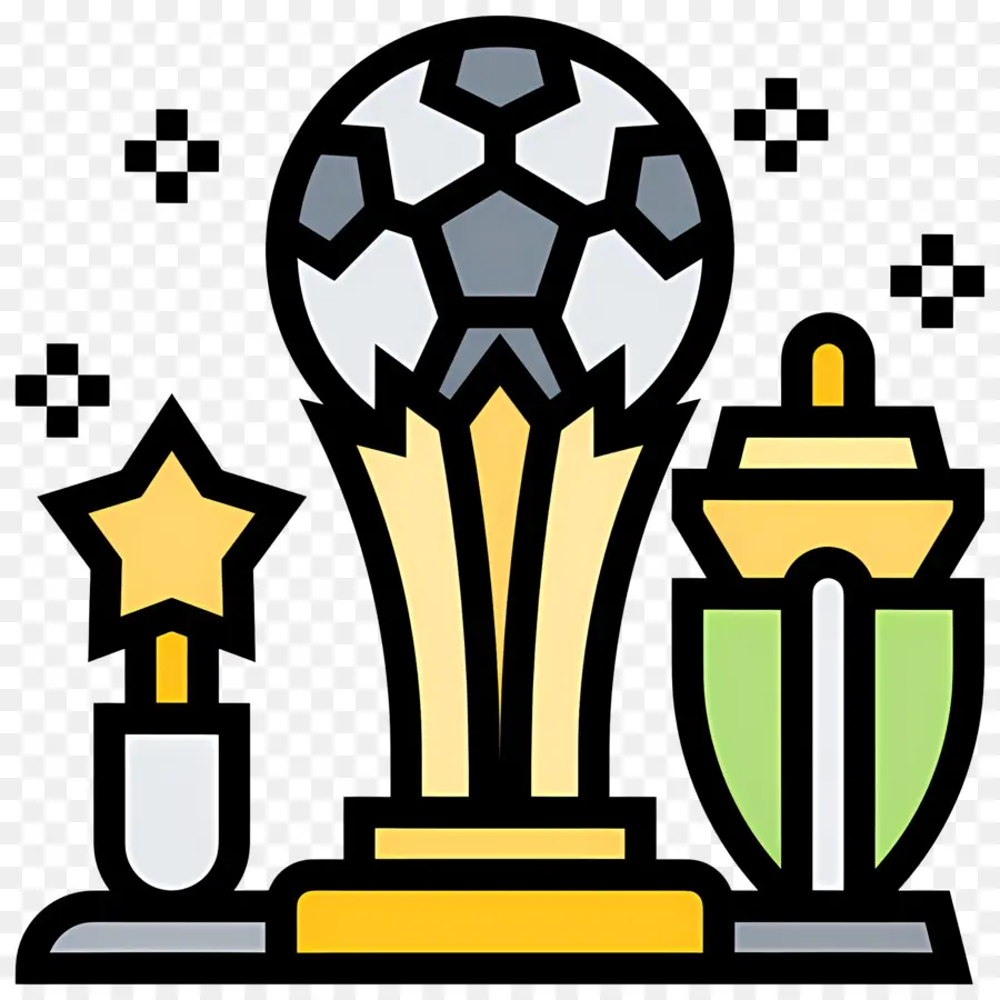 Copa De Futbol，Trofeos De Futbol PNG