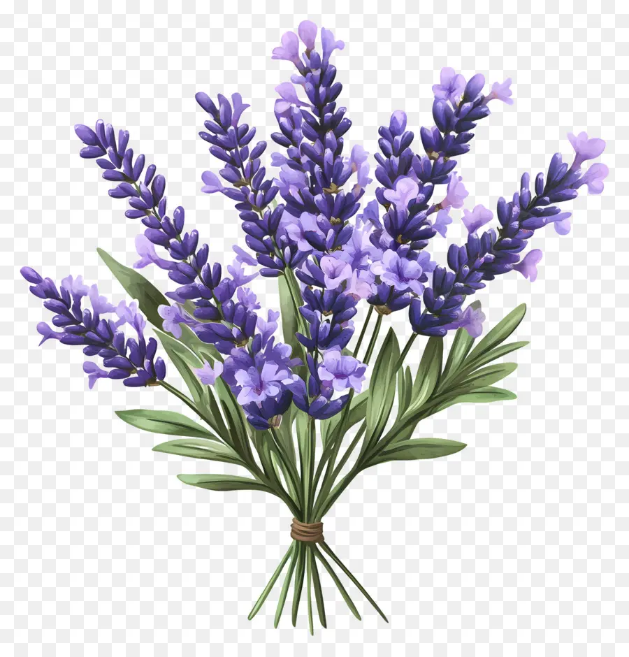 Ramo De Lavanda，Lavanda PNG