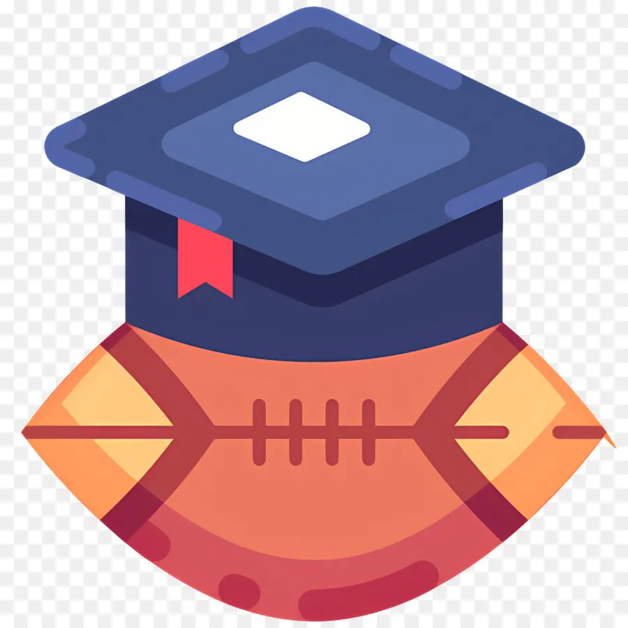 Futbol Universitario，Gorro De Graduación Y Fútbol PNG