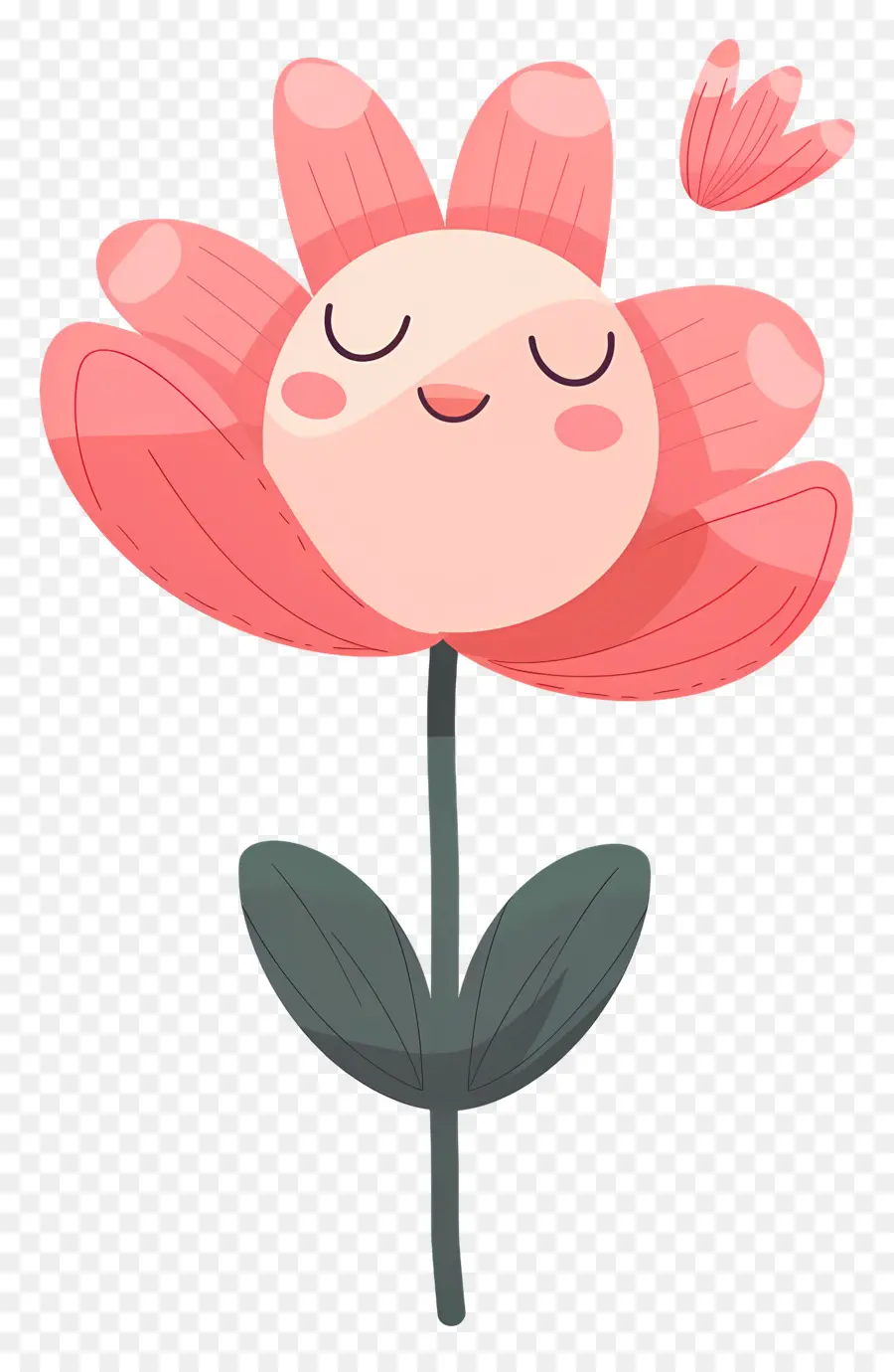 Flor Emoji，Linda Flor PNG