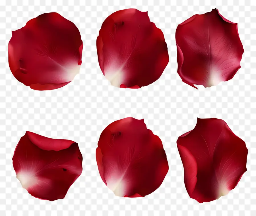 Pétalos De Flores，Pétalos Rojos PNG