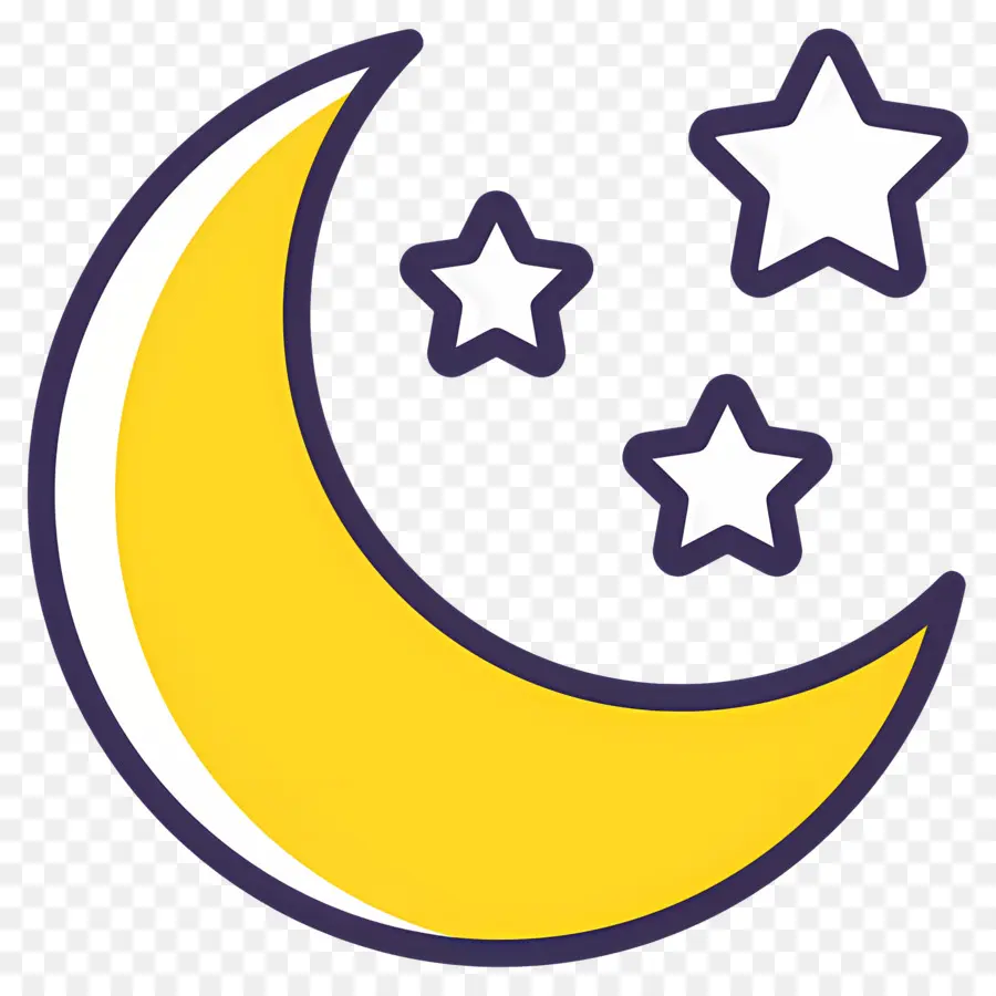 Luna Estrellas，Luna Y Estrellas PNG