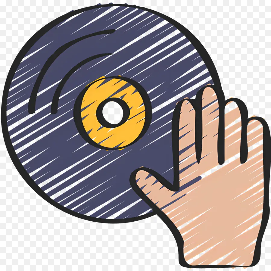 Dj De Música，Disco De Vinilo PNG