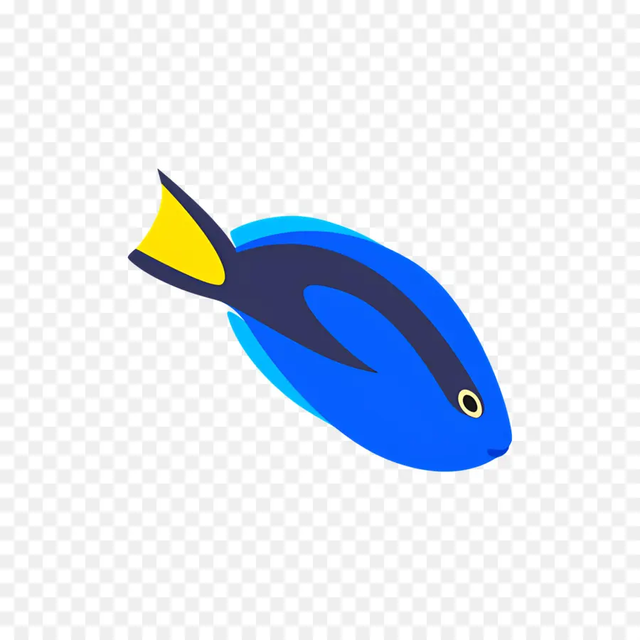 Pez Tropical，Pescado Azul PNG