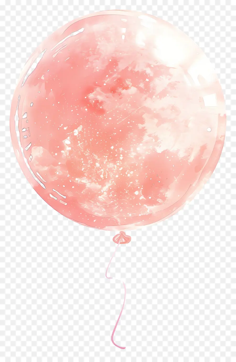 Globo Individual，Globo Rojo PNG