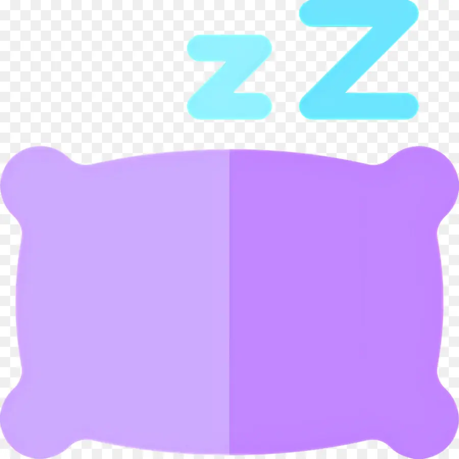 Almohada Para Dormir，Almohada Morada PNG