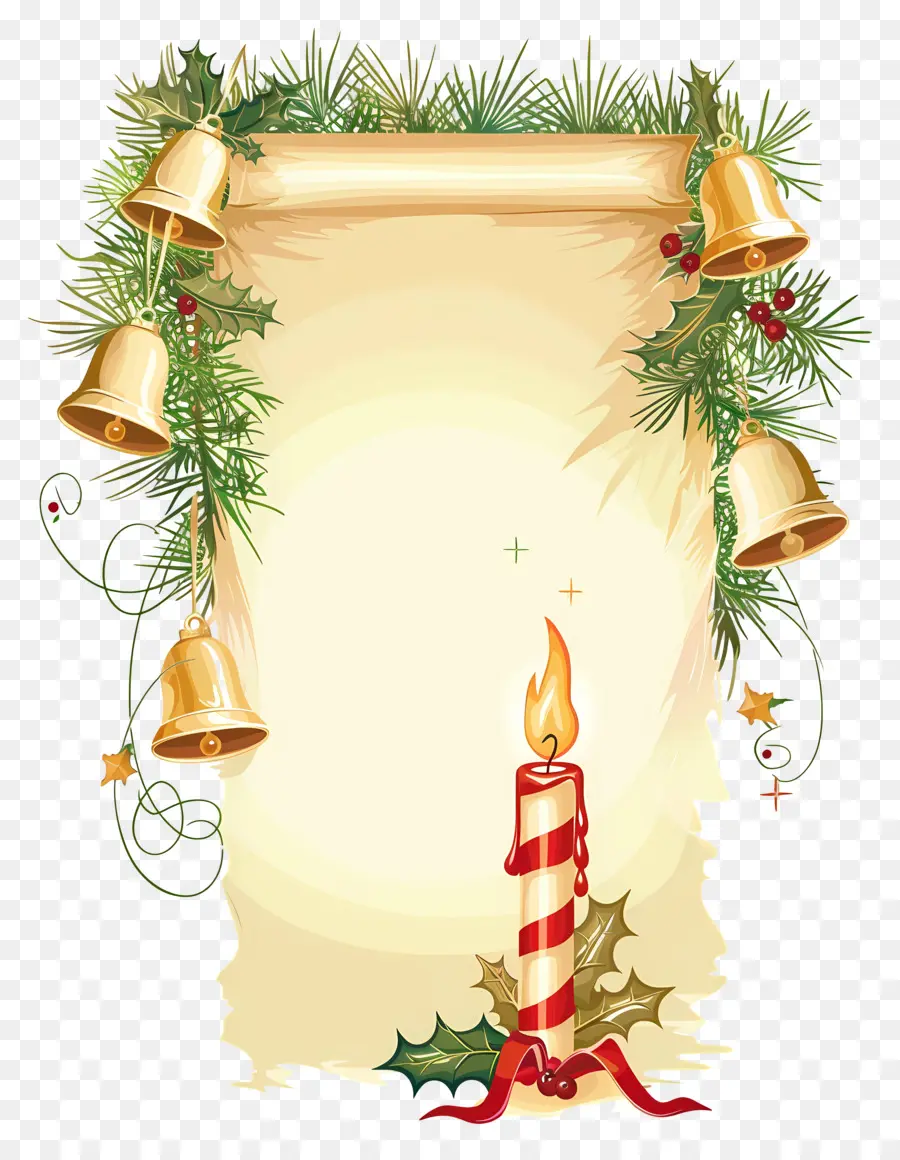 Rollo De Navidad，Pergamino De Navidad PNG