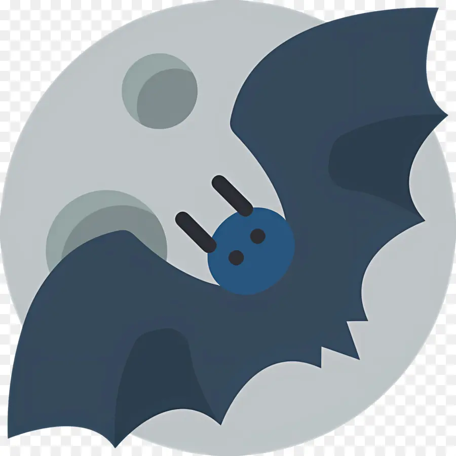 Luna De Halloween，Murciélago Y Luna PNG