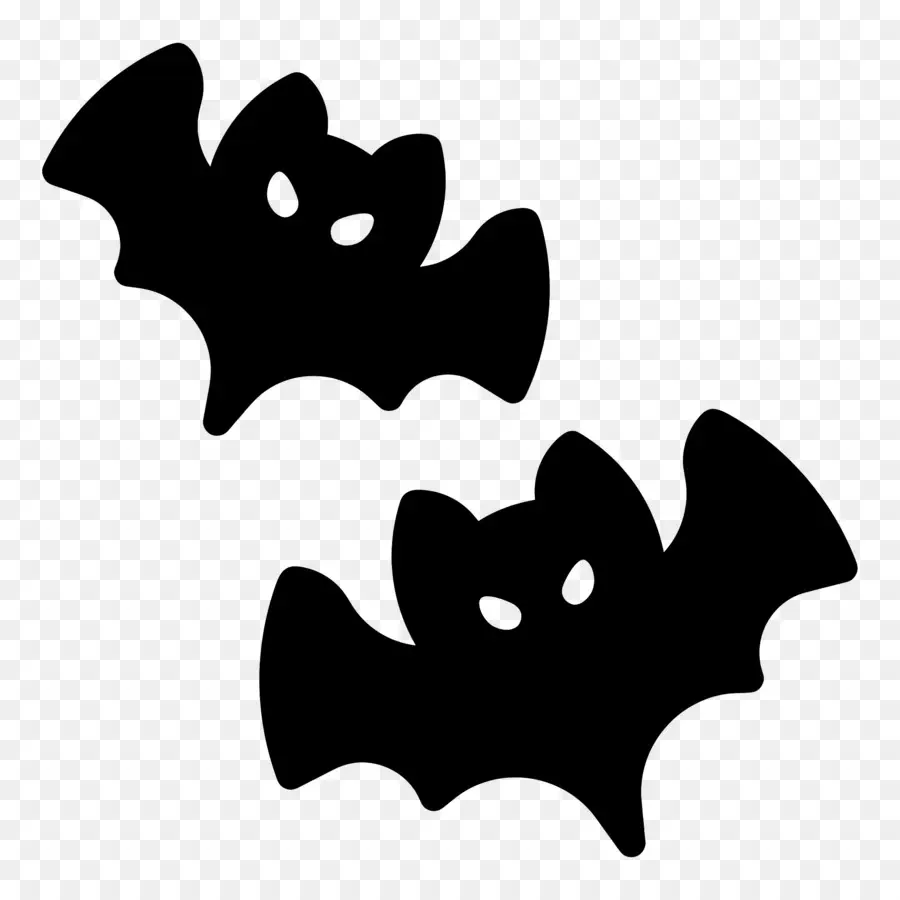 Murciélago De Halloween，Murciélagos Negros PNG