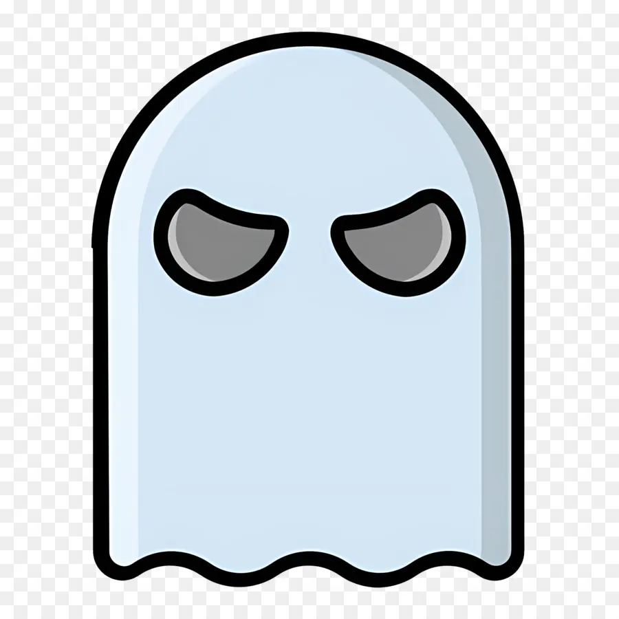 Fantasma De Halloween，Fantasma Enojado PNG