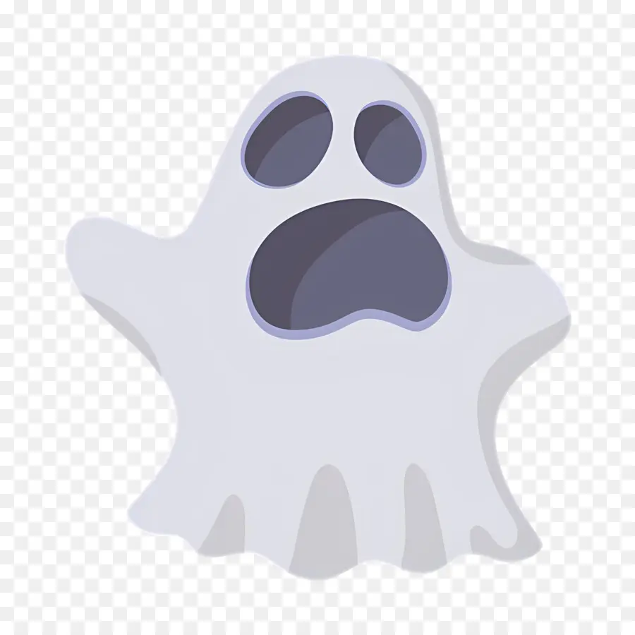 Fantasma De Halloween，Fantasma Asustado PNG