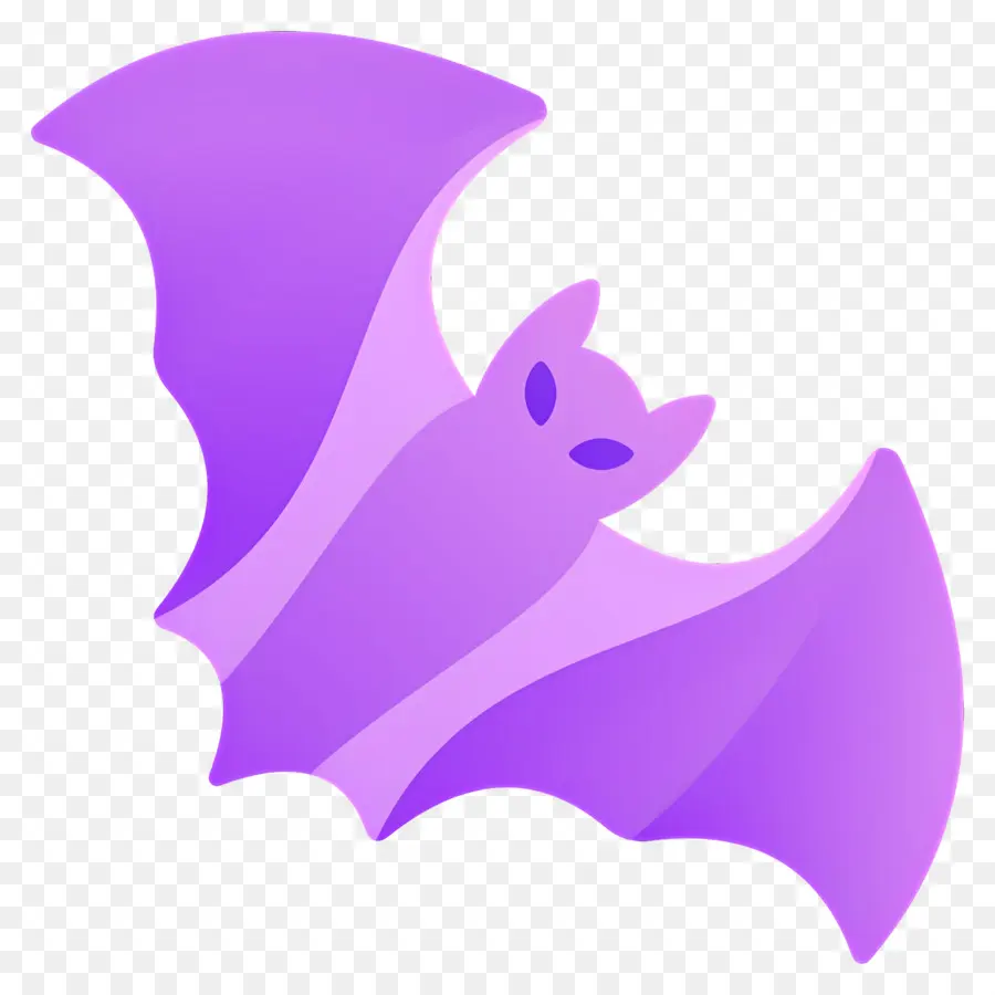 Murciélago De Halloween，Murciélago Morado PNG