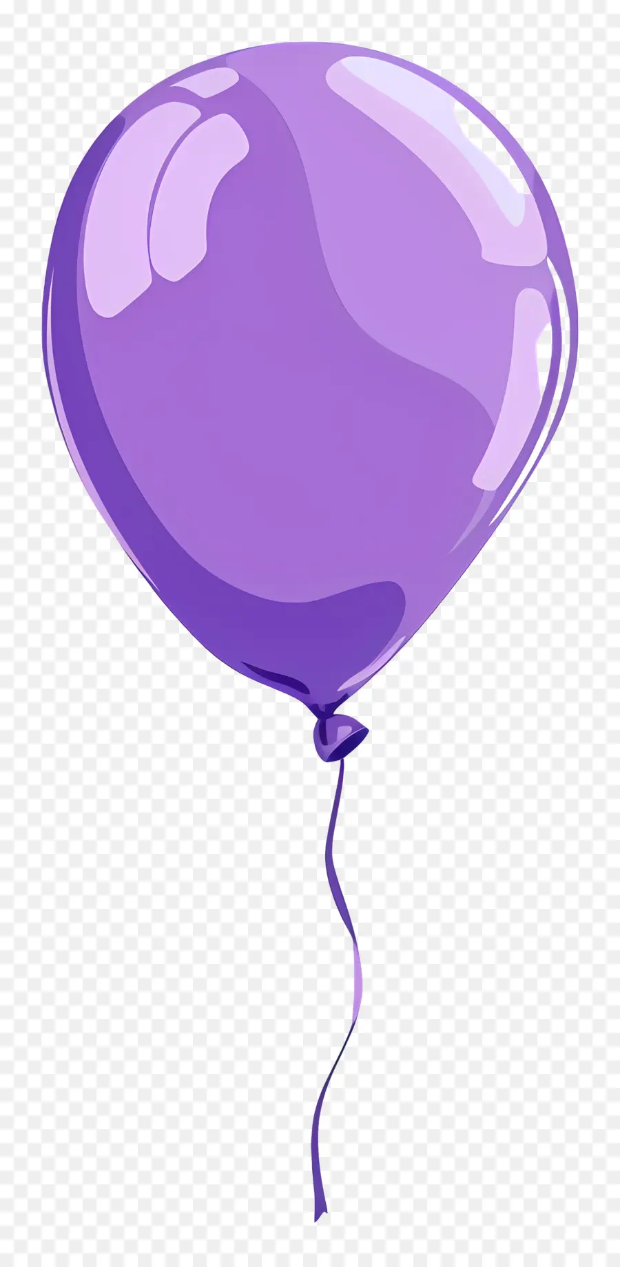 Globo Individual，Globo Morado PNG