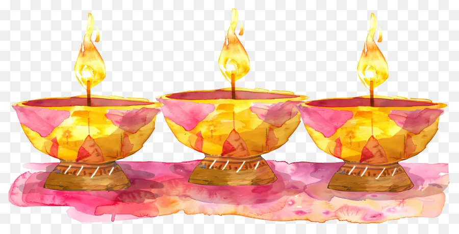 Diwali Diya，Diya PNG