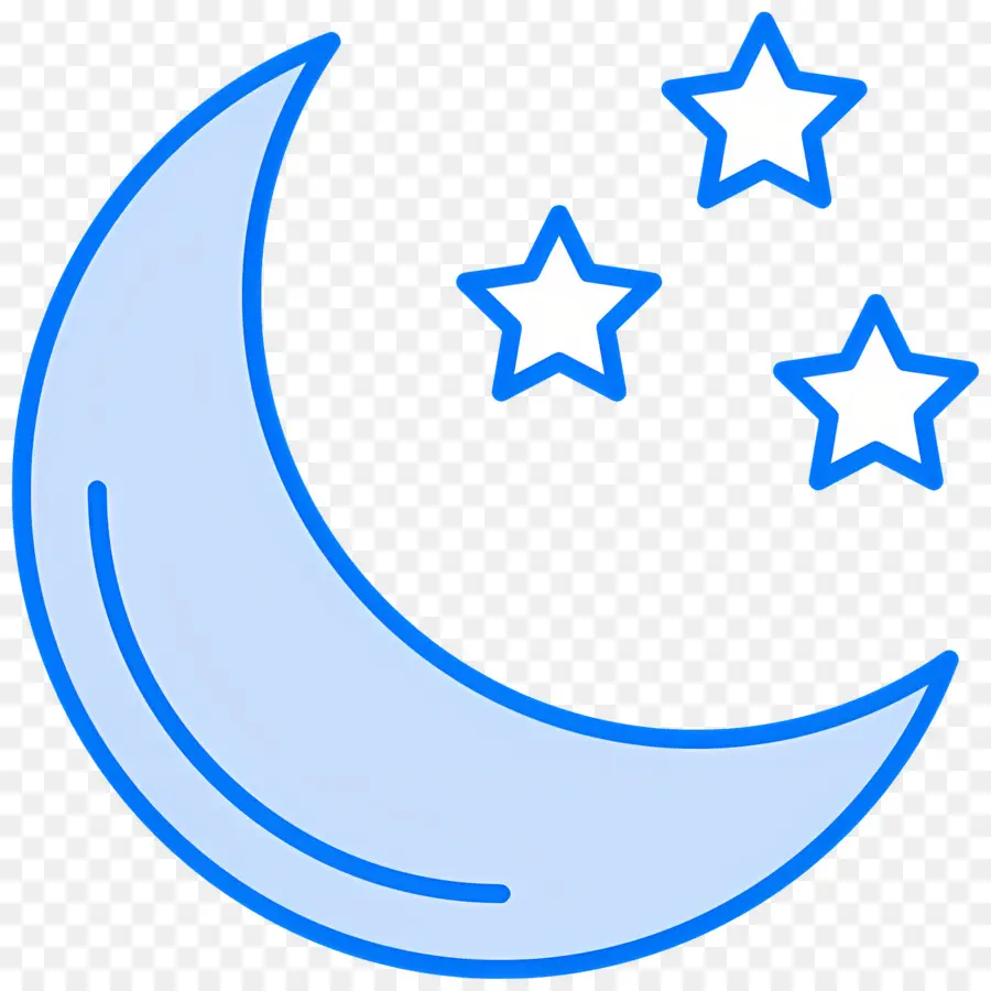 Luna Estrellas，Luna Y Estrellas PNG