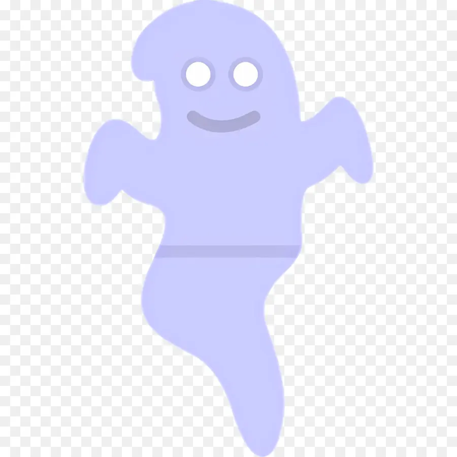 Fantasma De Halloween，Fantasma Morado PNG