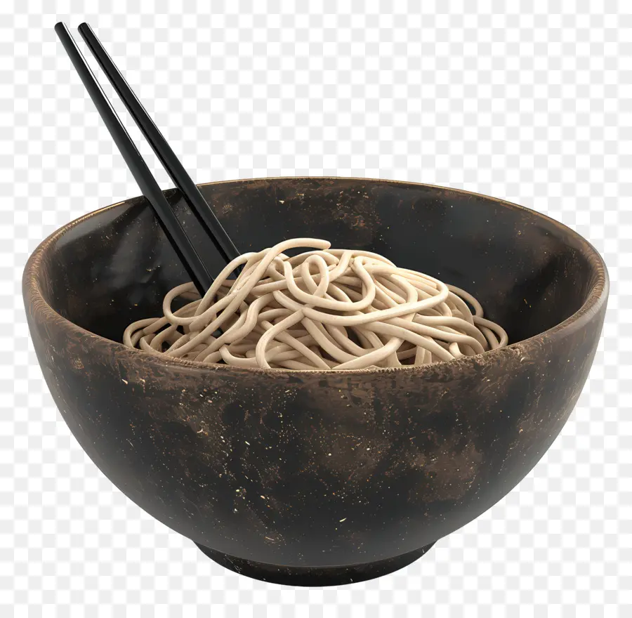 Fideos Soba，Tazón De Soba PNG