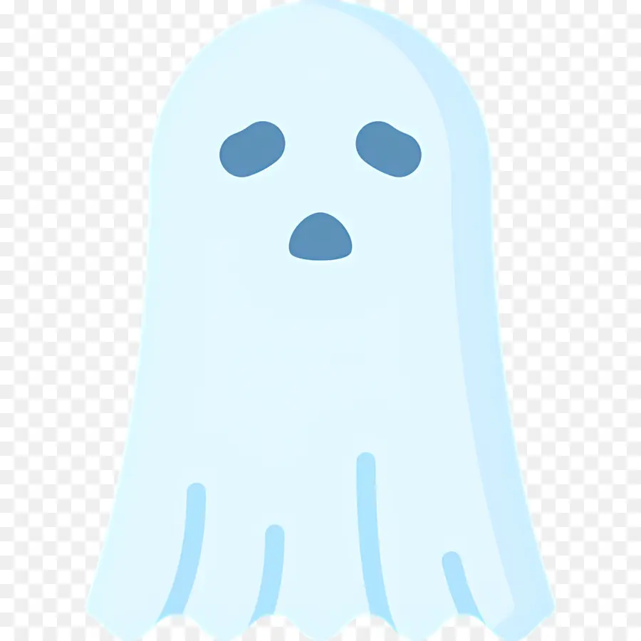 Fantasma De Halloween，Fantasma Azul PNG