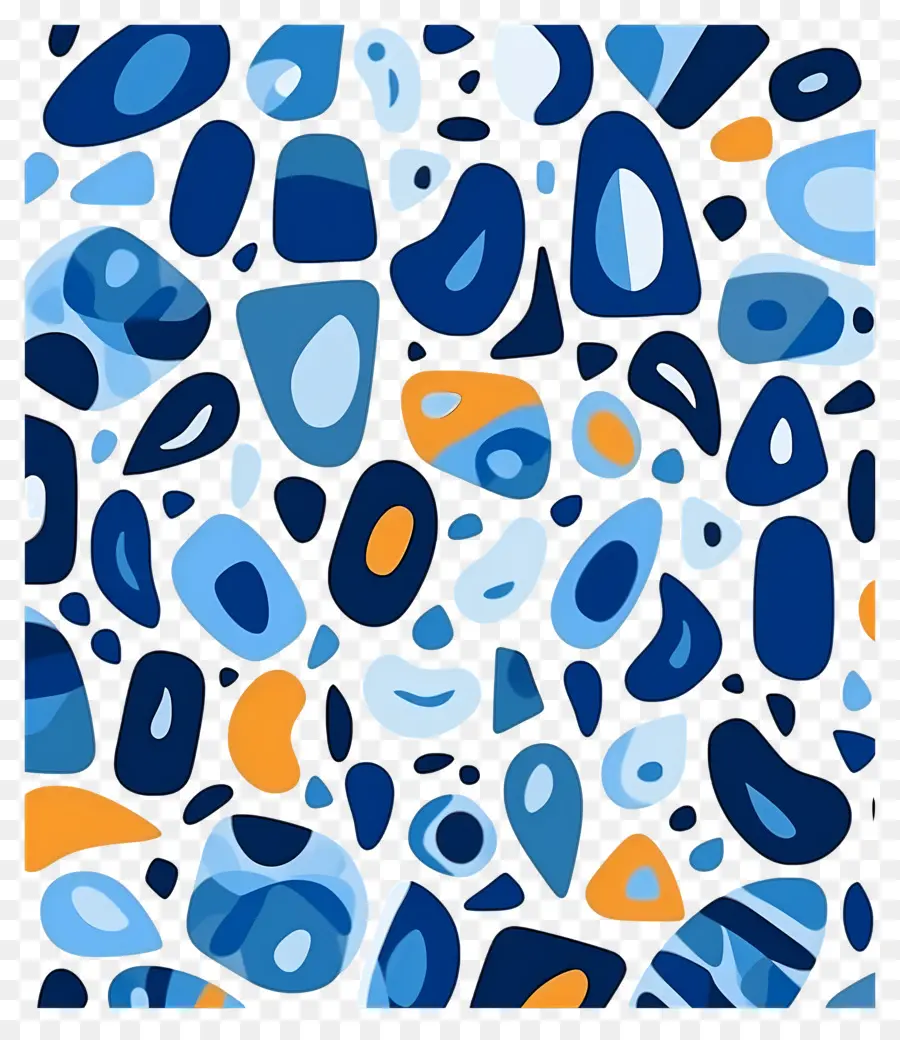 Fondos Abstractos，Formas Azules Abstractas PNG