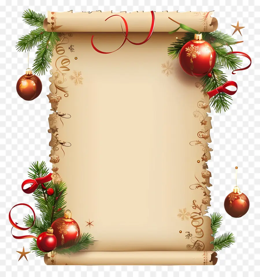 Rollo De Navidad，Decoraciones PNG