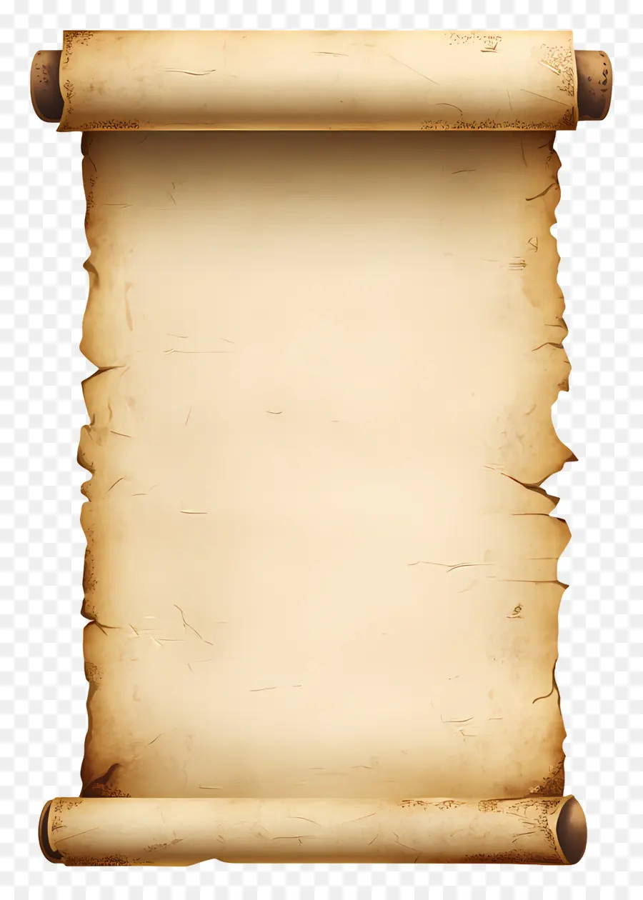 Rollo De Papel Antiguo，Pergamino Antiguo PNG