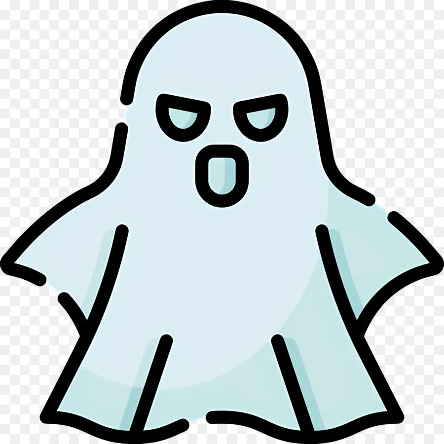 Fantasma De Halloween，Fantasma Azul PNG