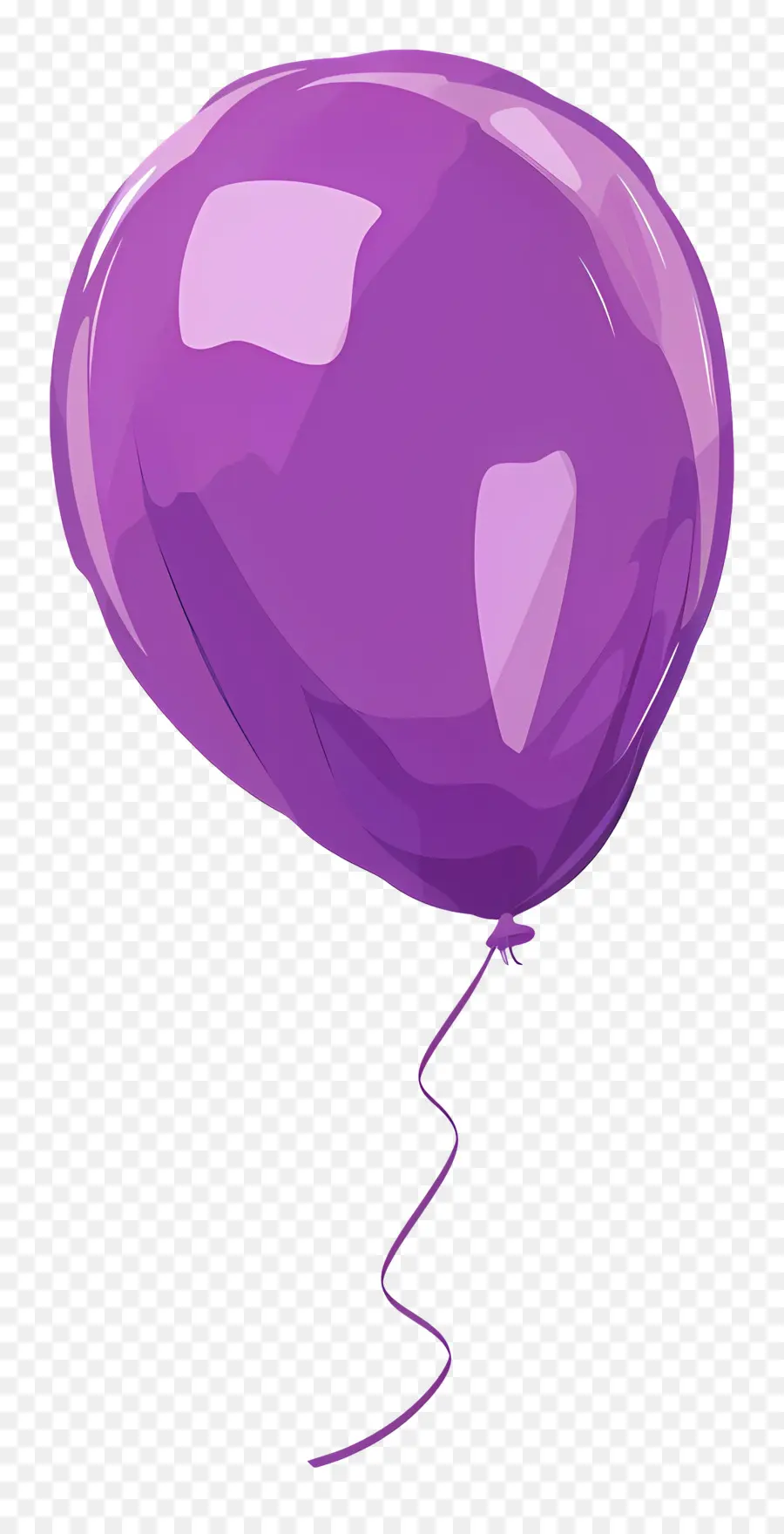 Globo Individual，Globo Morado PNG