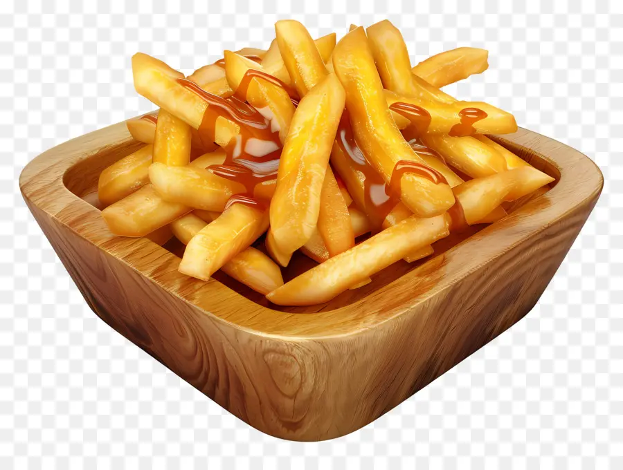 Poutine，Papas Fritas PNG