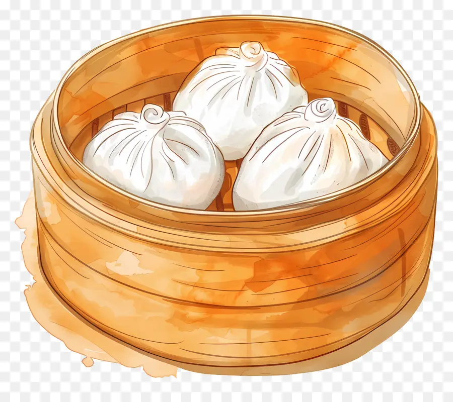 Comida China，Albóndigas Al Vapor PNG