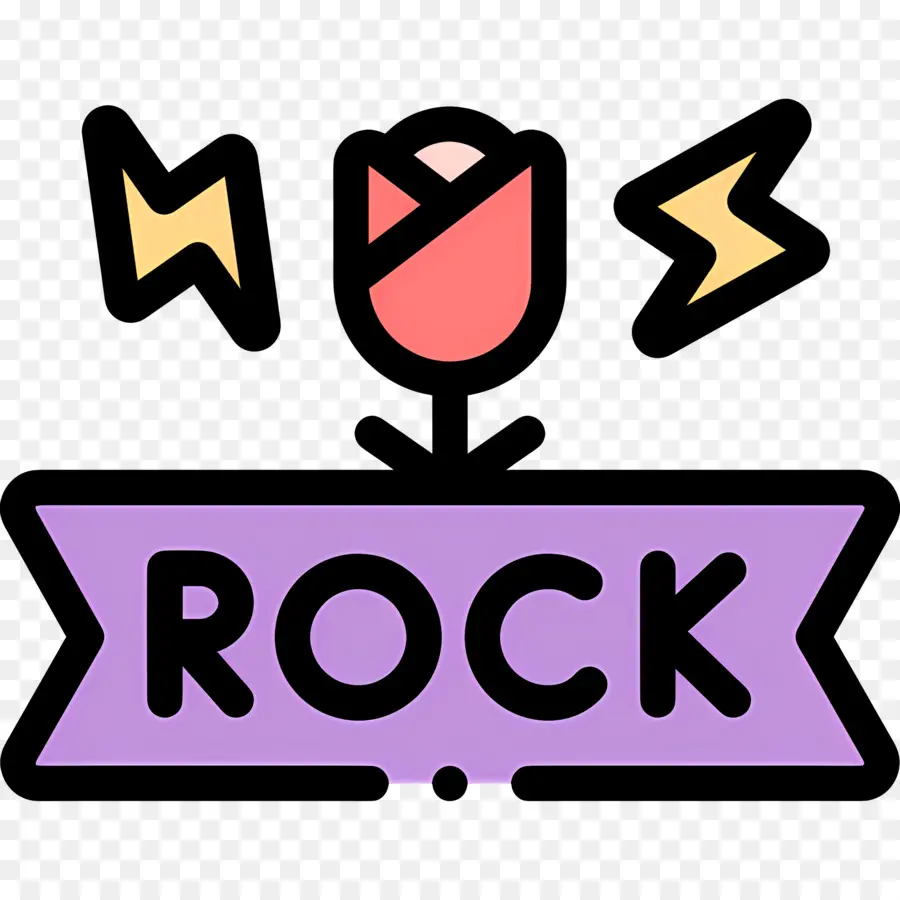 Música Rock，Flor De Roca PNG