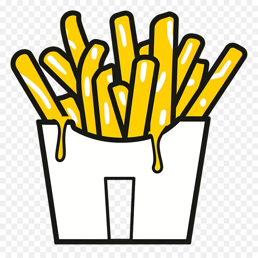 Papas Fritas Con Queso，Papas Fritas PNG