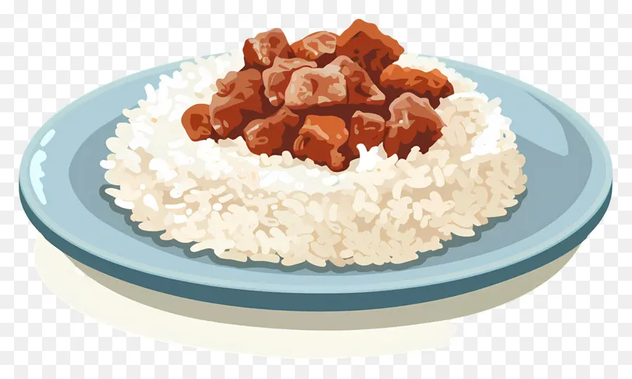 Pilaf，Arroz Con Estofado De Ternera PNG