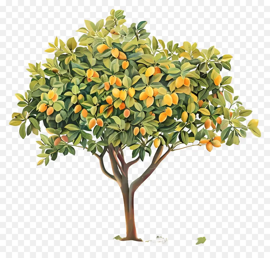 árbol De Mango，Fruta PNG