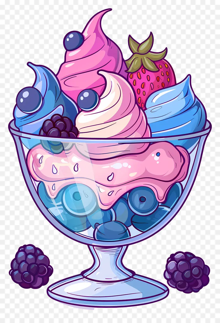 Helado De Helado，Helado PNG