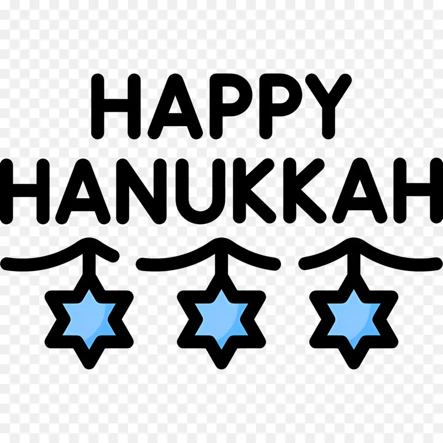 Guirnaldas De Hanukkah，Texto Feliz De Hanukkah PNG