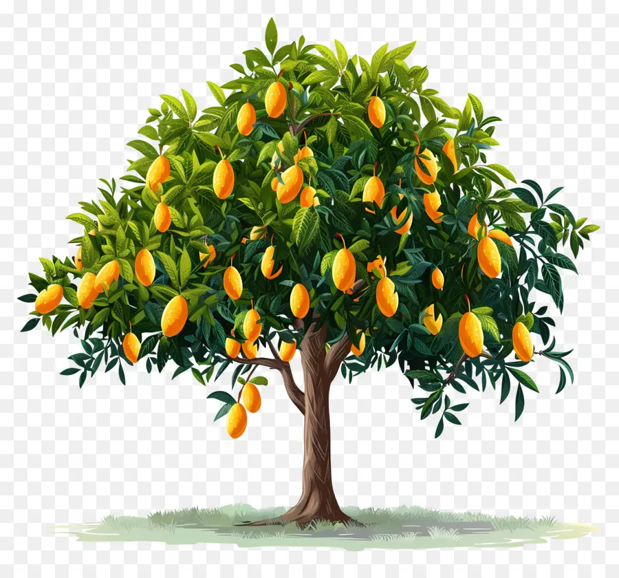 árbol De Mango，Fruta PNG