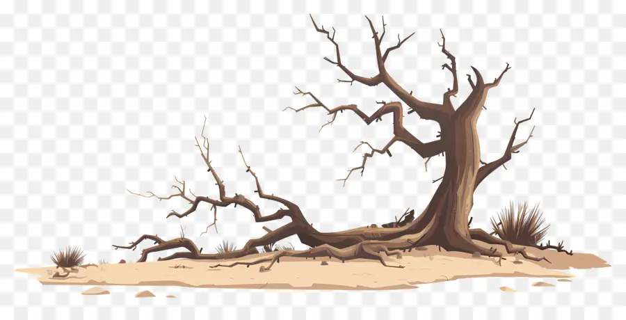 árbol Muerto，árbol Caído PNG