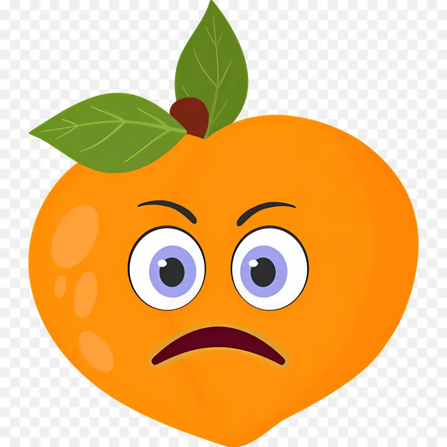 Melocotón Emoji，Melocotón Llorando PNG